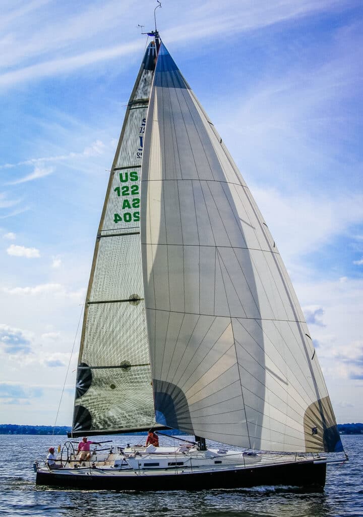 Symmetrical Spinnakers Code Zero Light Air Reaching Uk Sailmakers