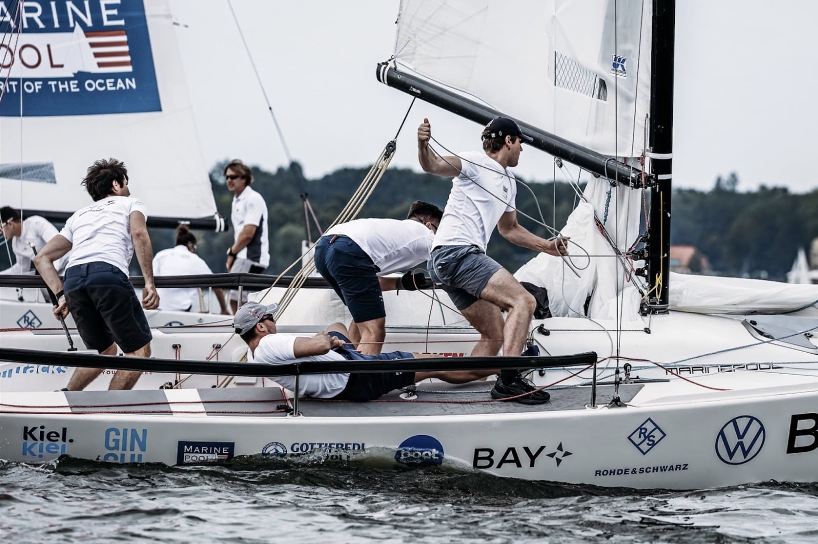 Deutsche Segel-Bundesliga racing (August 8–10, 2025) hosted by Berlin Yacht Club. Photos © Deutsche Segel-Bundesliga | Photographer IG: @sailingenergy