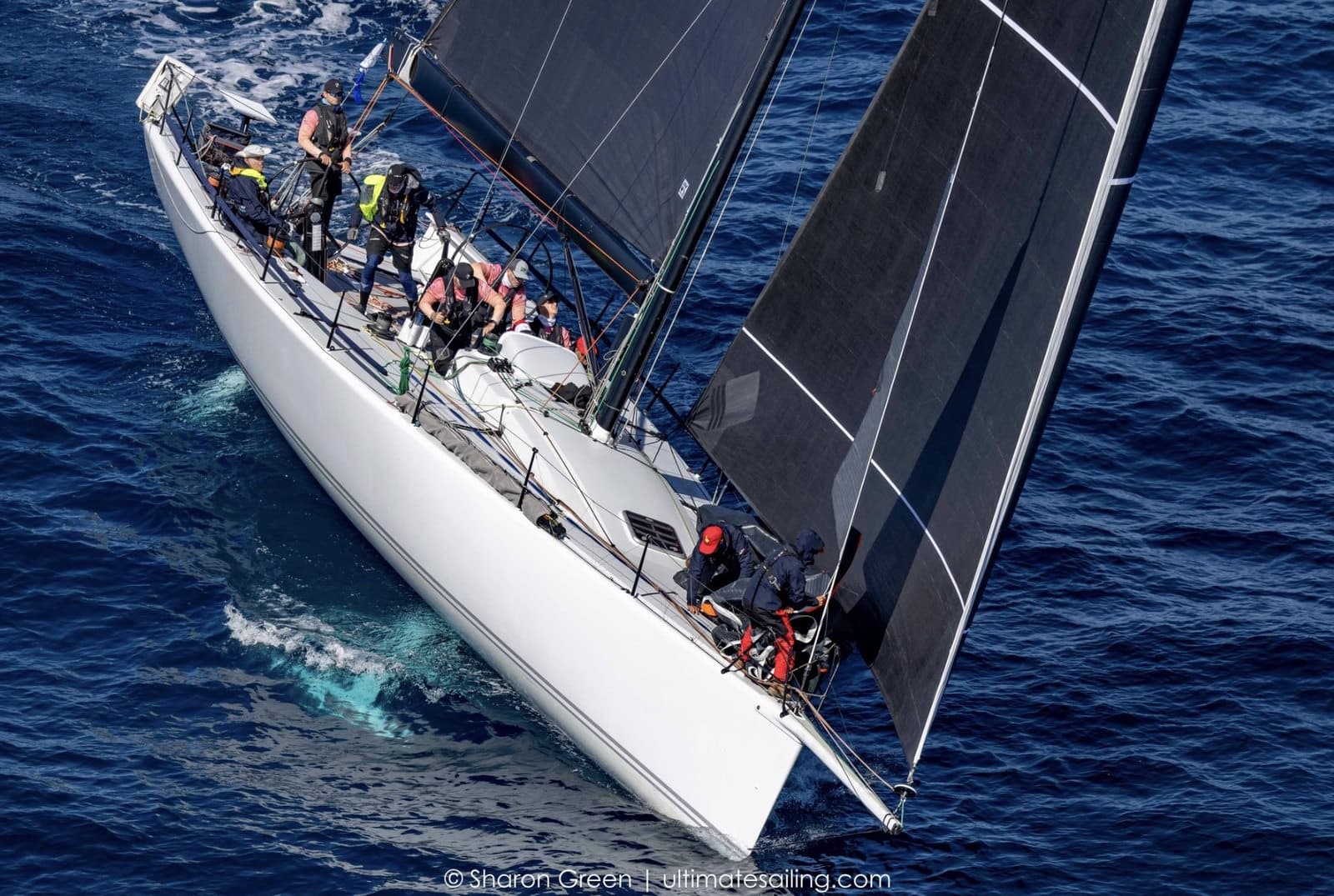 Greg Dorn’s TP52, Favonius 2, at the 2025 Transpac. Photo © Sharon Green | Ultimate Sailing.