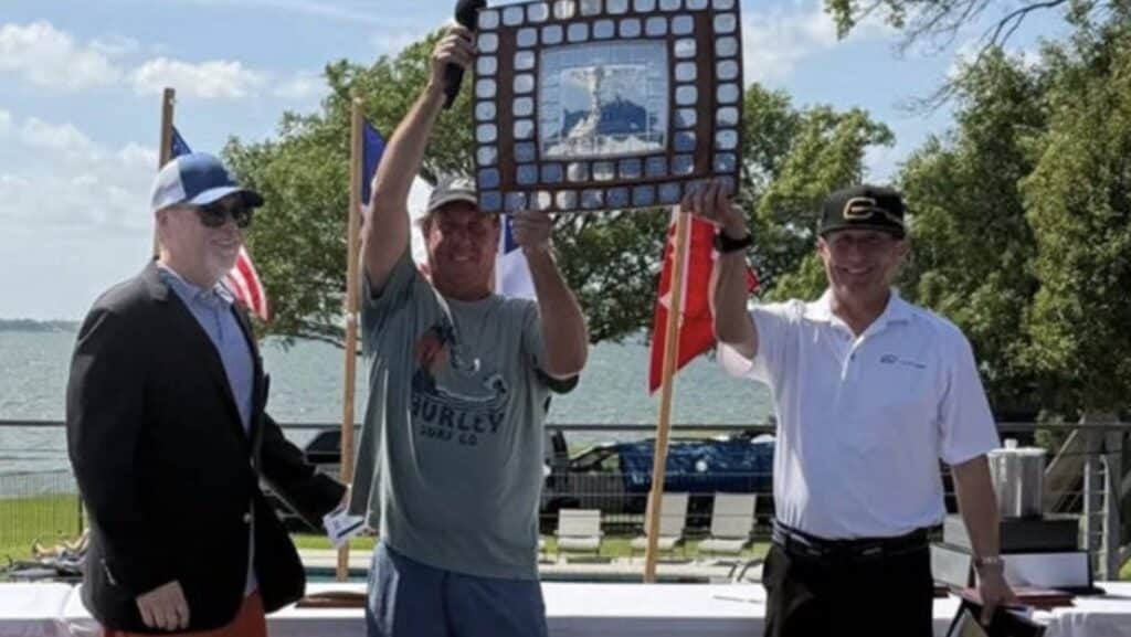 David Ames and Ryan Minth Crowned Flying Scot National Champions 2 David Ames and Ryan Minth celebrate their big win at the 2026 Flying Scot National Championships. Photo © Scuttlebutt Sailing News.