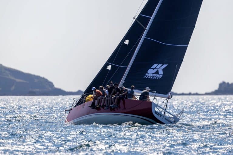 SNAFU Debuts at Plymouth Race Week 3 Corby 33 SNAFU at Plymouth Race Week. Photo © Mark Smith Photography.